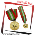 Custom Military Metal Medal with Ribbon (HST-MS-000)